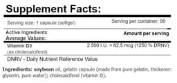 Amix - Vitamin D3 - 90 Sgels