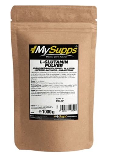 MySupps - Glutamiini – MySupps pakkaus