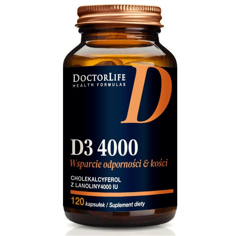 Doctor Life - Vitamin D3 - 120 Caps