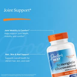 Doctor'S Best - Synergistic Glucosamine MSM Formula With Optimsm - 180 Caps