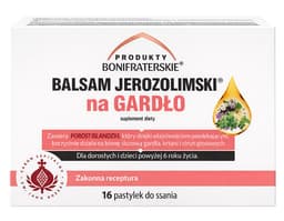 Produkty Bonifraterskie - Jerusalem Balm For Throat