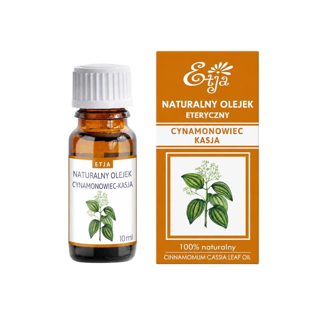 Etja - Natural Essential Oil Cinnamon Cassia 10ml – Etja förpackning