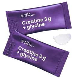 Aura Herbals - Kreatin 3g + Glycin