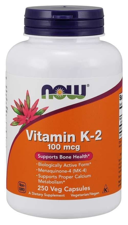 NOW Foods - Vitamin K 2 – NOW Foods förpackning