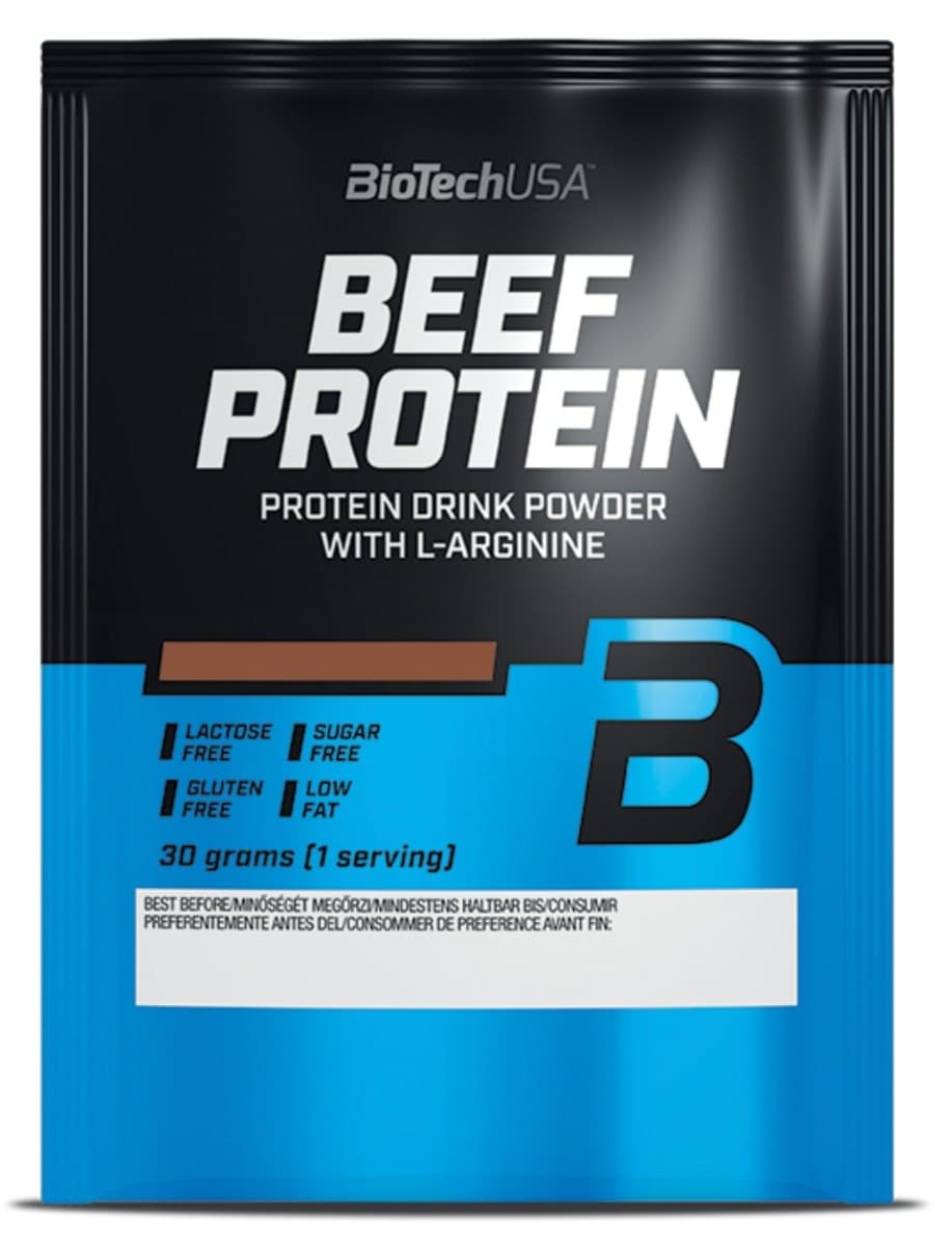 BioTechUSA - Beef Protein - 30g – BioTechUSA förpackning