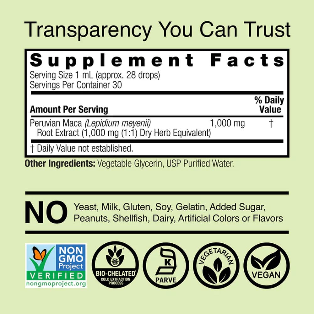 Nature's Answer - Maca Root - 30ml