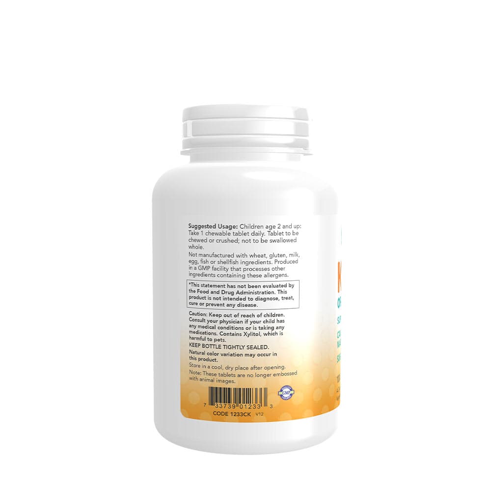 NOW Foods - Kid Cal - 100 Chewables