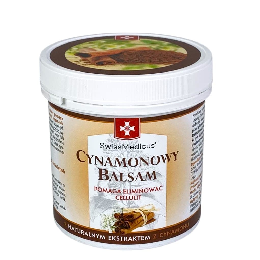 SwissMedicus - Cinnamon Balm - 250ml – SwissMedicus förpackning