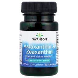 Swanson - Astaxanthin & Zeaxanthin - 60 Sgels