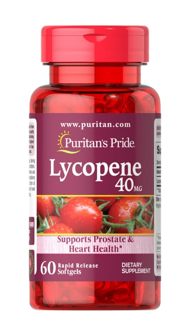 Puritan's Pride - Lycopene – Puritan's Pride förpackning