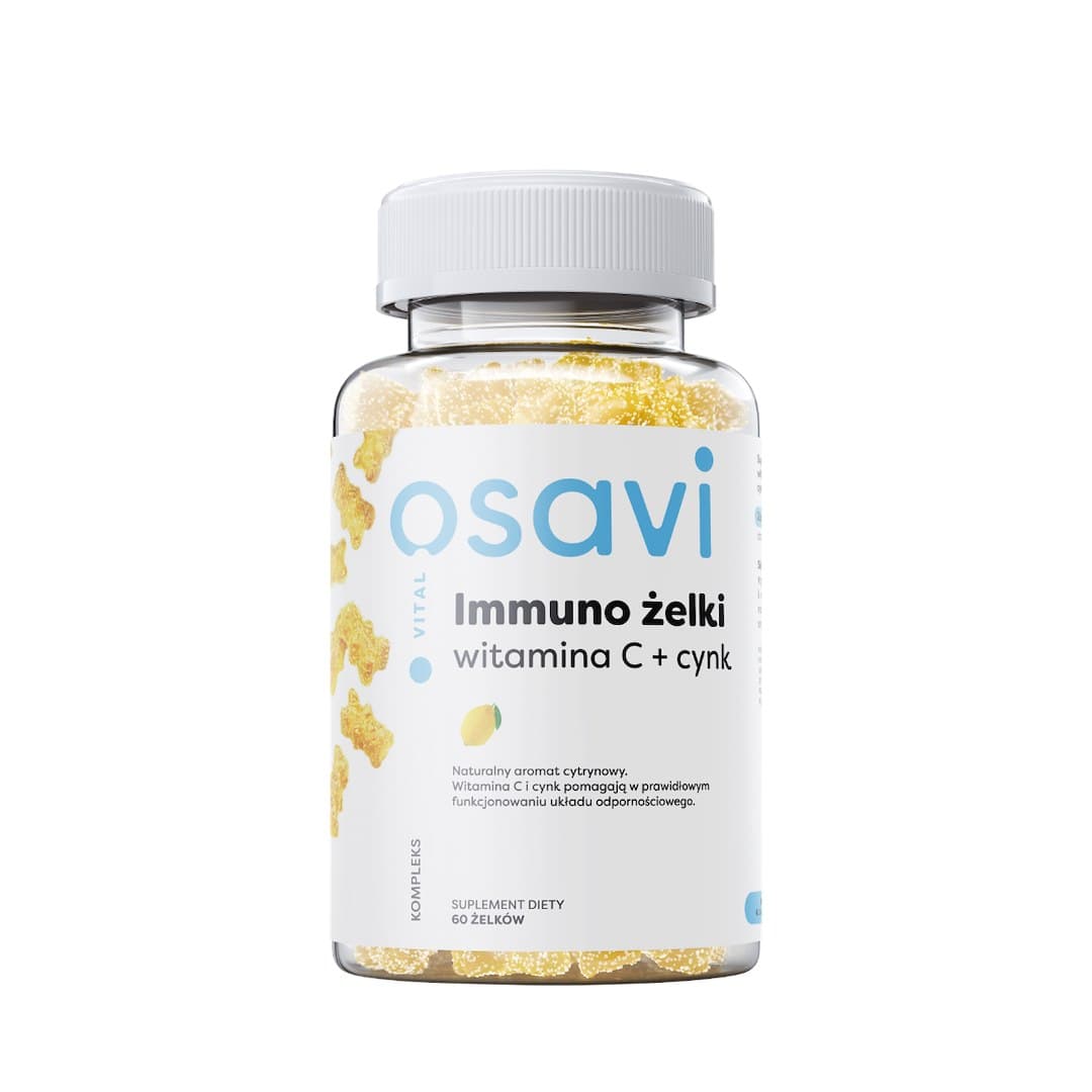 Osavi - Immuno Vitamin C + Zinc - 60 Gummies – Osavi förpackning