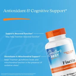 Doctor's Best - Fisetin With Novusetin - 30 Vcaps