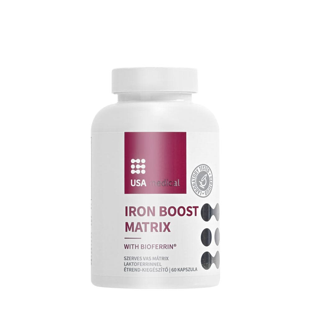 Usa Medical - Iron Boost Matrix - 60 Caps