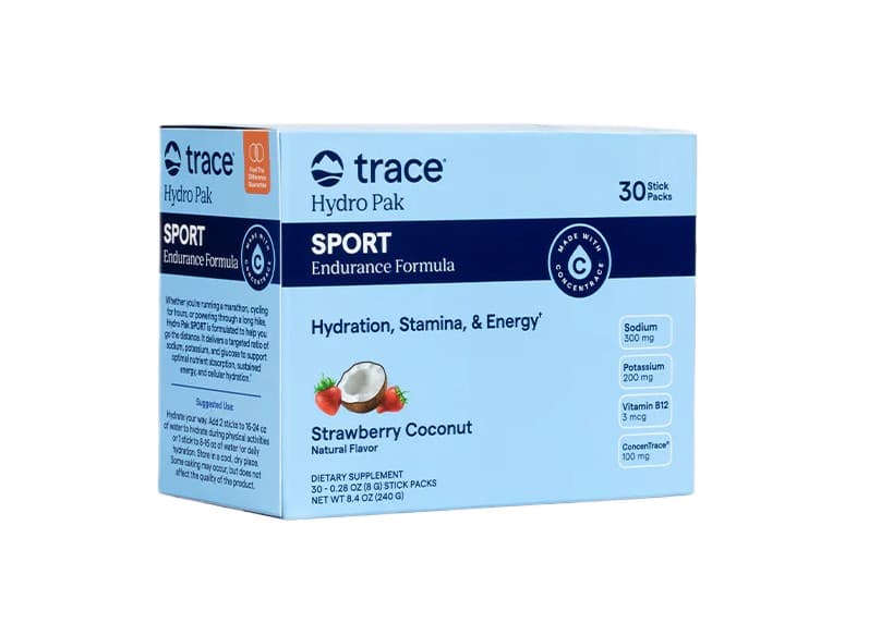 Trace Minerals - Hydro Pak Sport – Trace Minerals förpackning