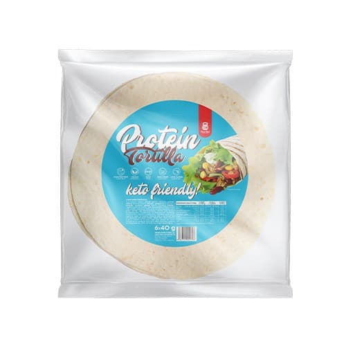 Cheat Meal Nutrition Protein Tortilla (6x40g) 240g – Cheat Meal förpackning