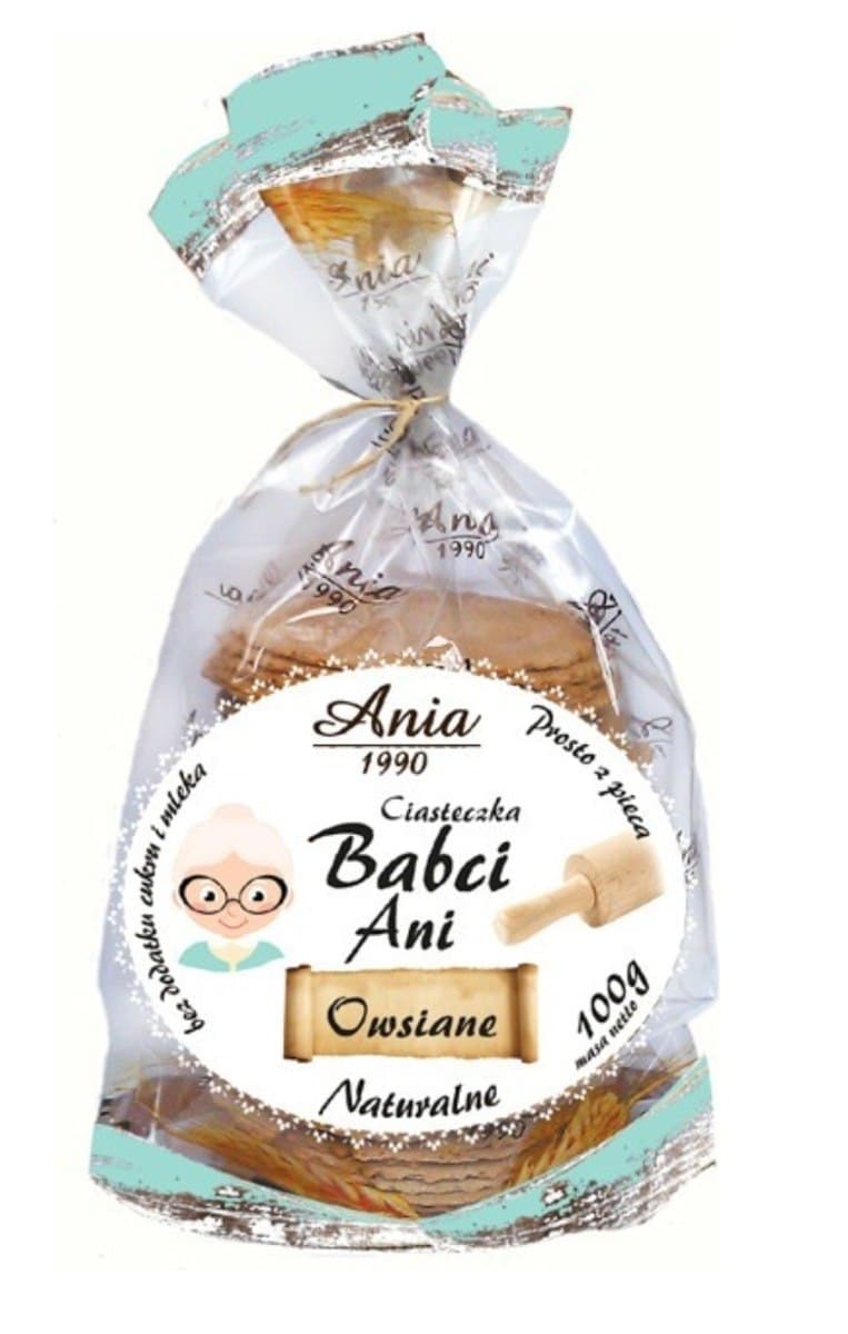 Ania - Grandma Ani's Oat Cookies - 100g