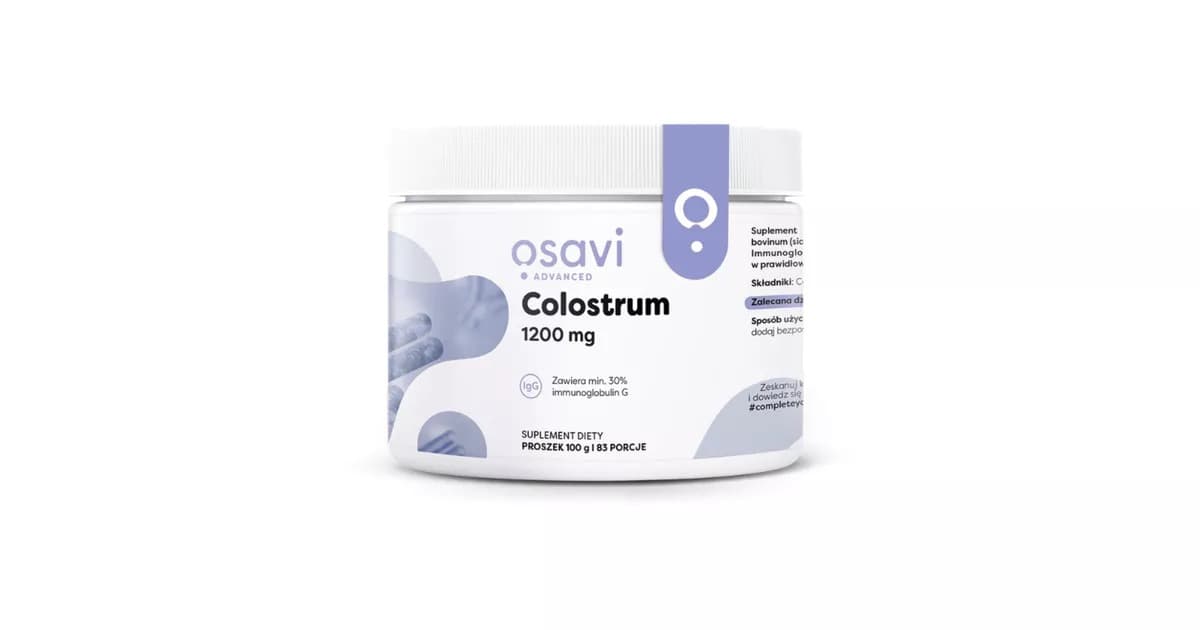 Osavi - Colostrum Bovinum - 1200mg – Osavi förpackning