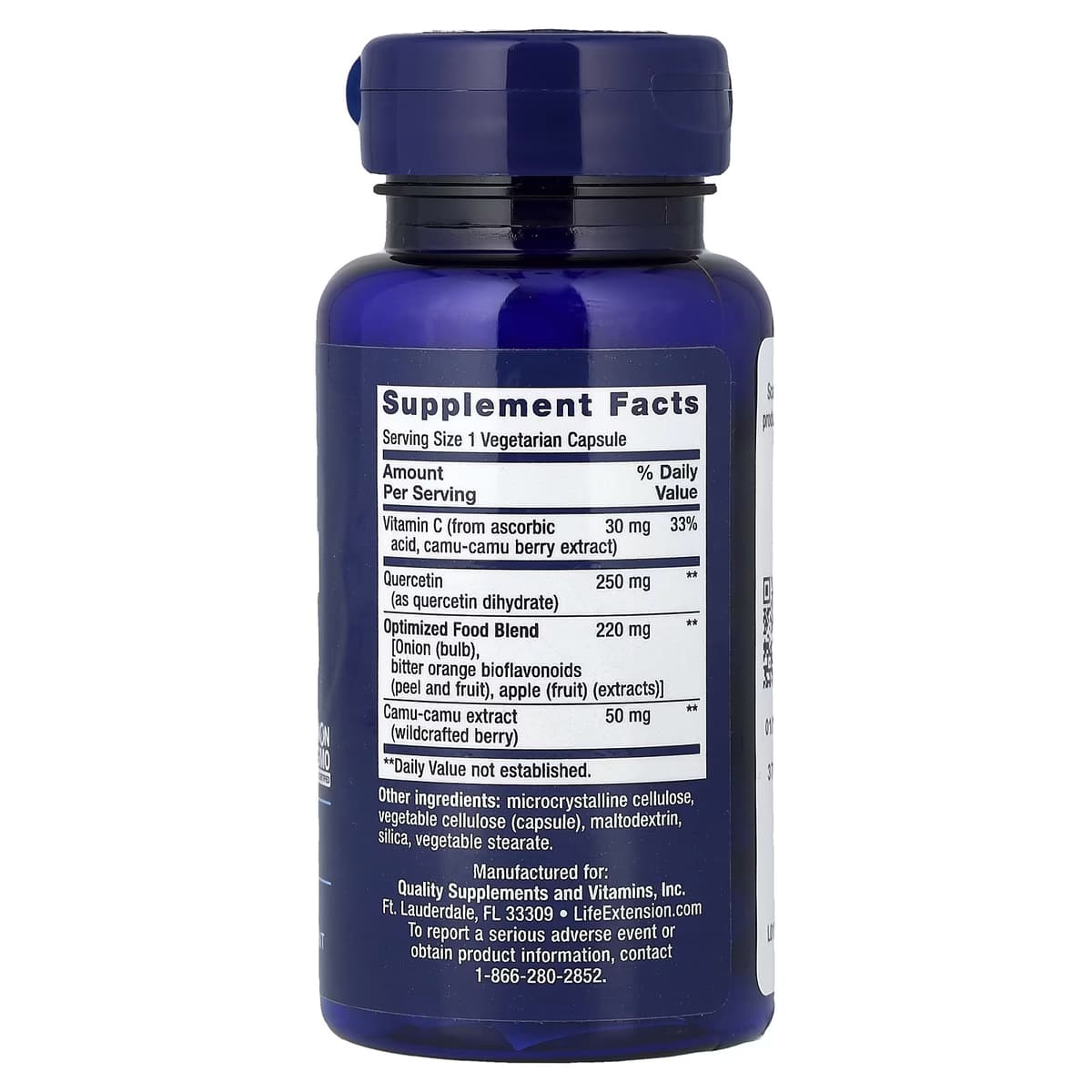 Life Extension - Optimized Quercetin - 250mg - 60 Vcaps