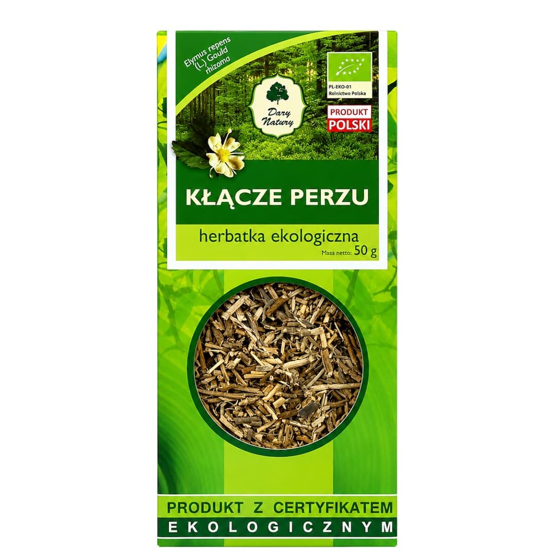 Dary Natury - Couch Grass Rhizome - 50g – Dary Natury förpackning