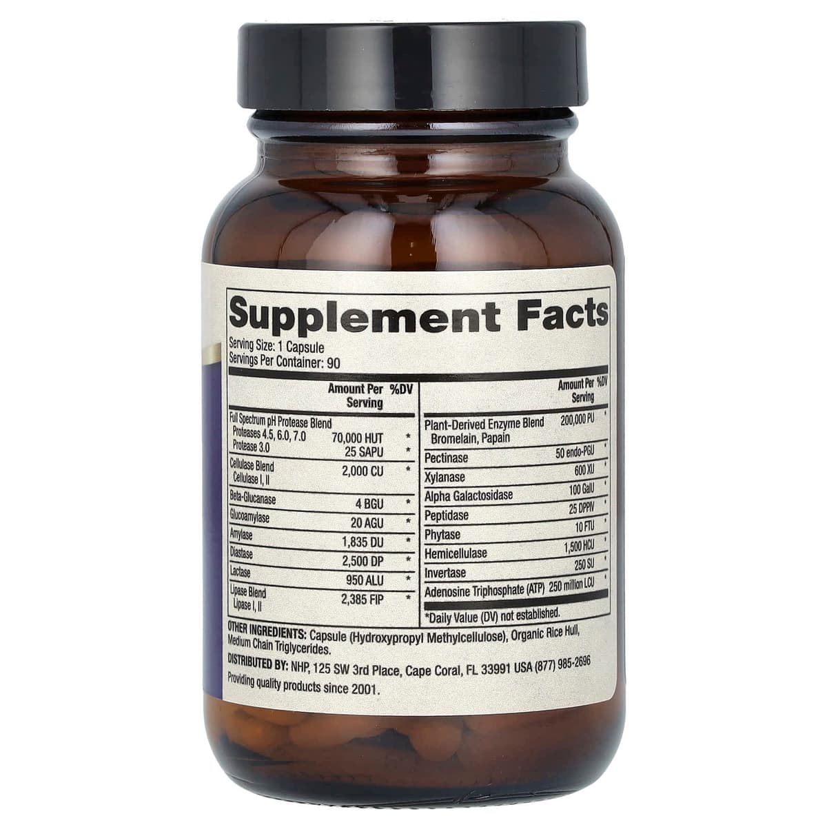 Dr. Mercola - Full Spectrum Enzymes - 90 Kapsler