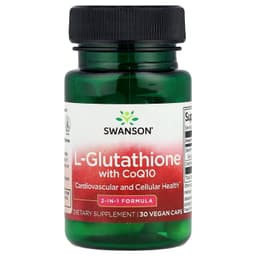 Swanson - L-Glutathione with CoQ10 - 30 Veggie Caps