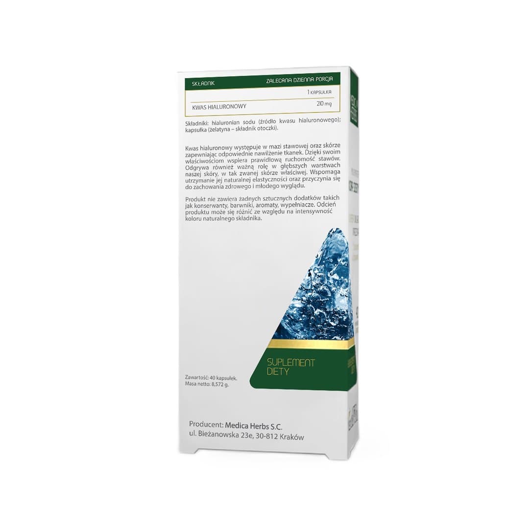 Medica Herbs - Hyaluronic Acid - 40 Caps