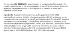 Fa - Flex Core - 120 Tabs