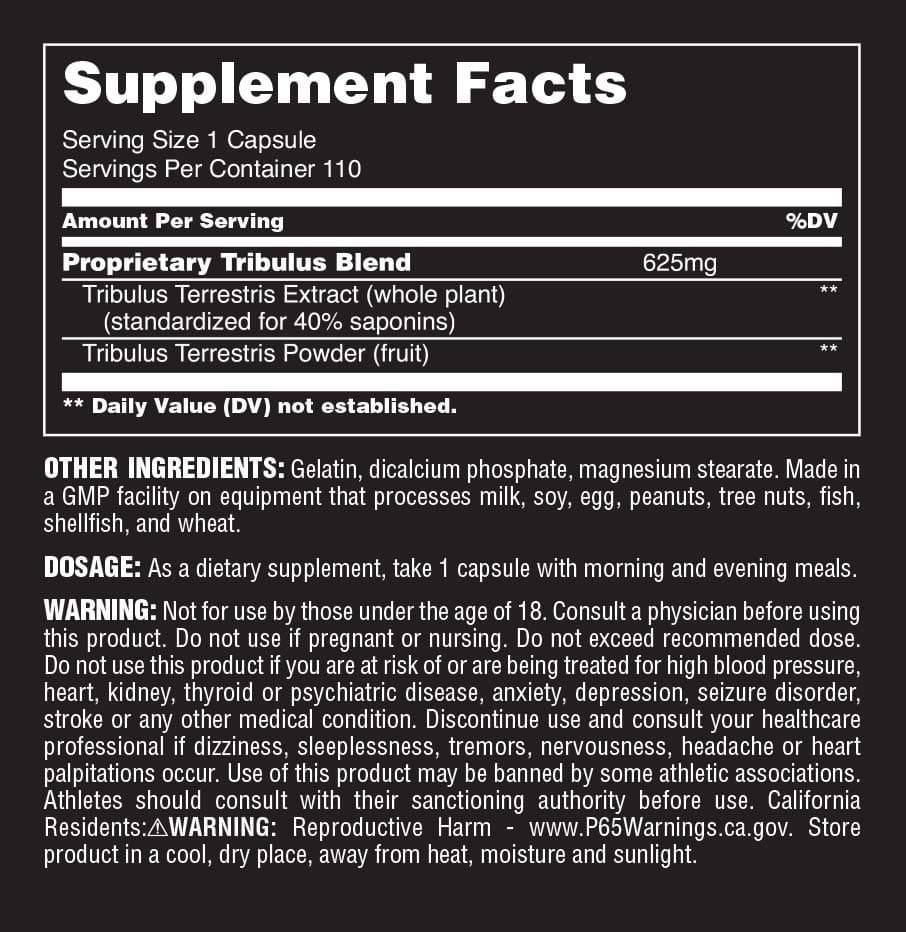 Universal Nutrition - Tribulus Pro - 110 Caps