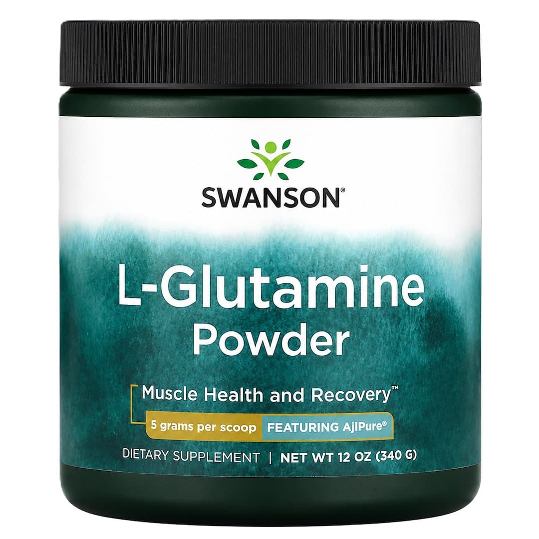 Swanson - L-Glutamine – Swanson förpackning