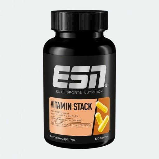 ESN (Elite Sports Nutrition) - Vitamin Stack - 120 kapsler – ESN (Elite Sports Nutrition) emballage