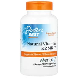 Doctor's Best - Natural Vitamin K2 Mk7 With Menaq7
