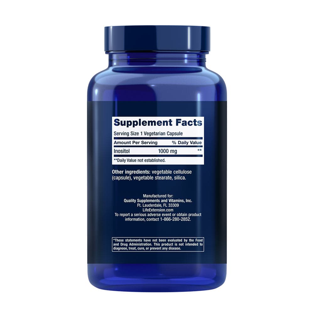 Life Extension - Inositol Caps - 360 Vcaps