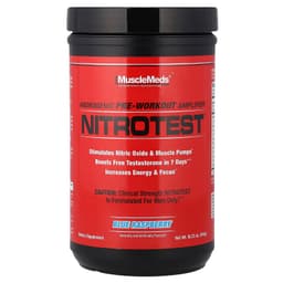 MuscleMeds - Blue Raspberry - 30 Servings - 474g