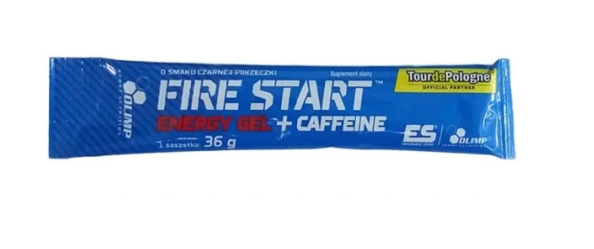 Olimp Labs - Fire Start Energy Gel + Caffeine – Olimp Labs förpackning