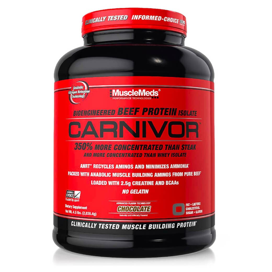 Musclemeds - Carnivor™ 100% Beef Protein – MuscleMeds förpackning
