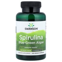 Swanson - Spirulina Blue-Green Algae - 90 Vcaps