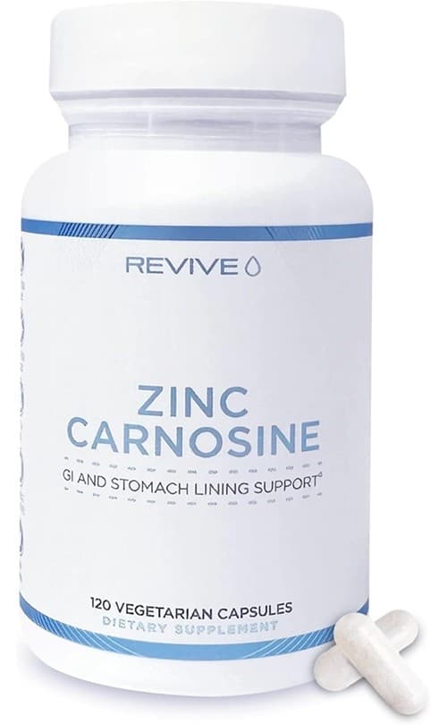Revive - Zinc Carnosine - 120 Vcaps – Revive förpackning
