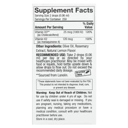 Nature's Answer - Vitamin D3 & K2 - 15ml