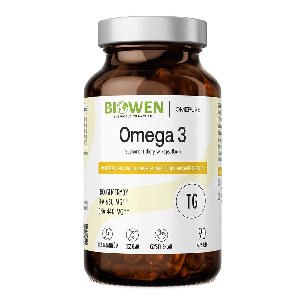 Biowen - Omega 3 - 90 Caps – Biowen förpackning