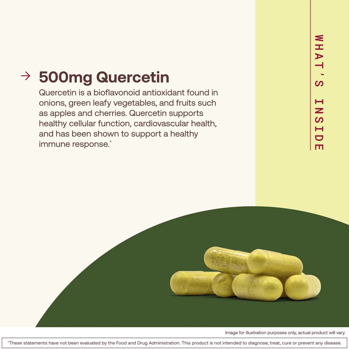 Jarrow Formulas - Quercetin - 500mg - 100 Vcaps