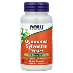 NOW Foods - Gymnema Sylvestre - 90 Veg Capsules