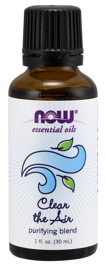 NOW Foods - Clear The Air Oil Blend - 30ml – NOW Foods förpackning