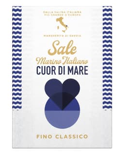 Cuor Di Mare - Italian Sea Salt Fine Grain Non-Iodized 1kg