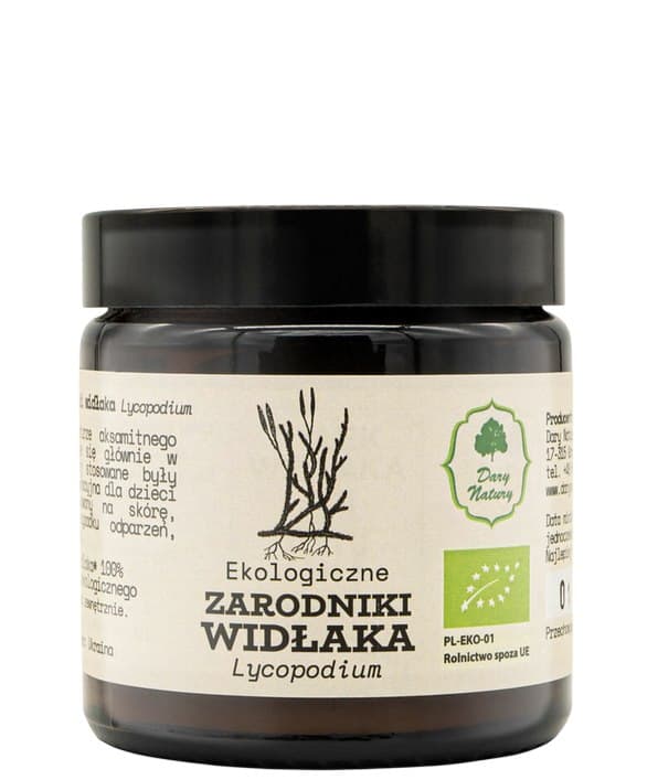 Dary Natury - Selaginella Spores (Lycopodium) - 30g – Dary Natury förpackning