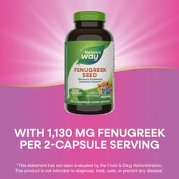 Nature's Way - Fenugreek Seed - 320 Caps