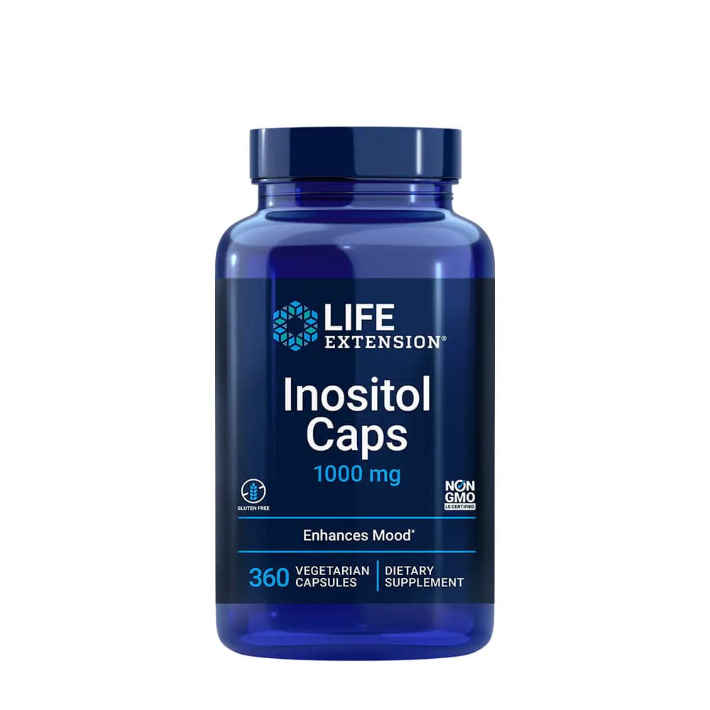 Life Extension - Inositol Caps - 360 Vcaps – Life Extension förpackning