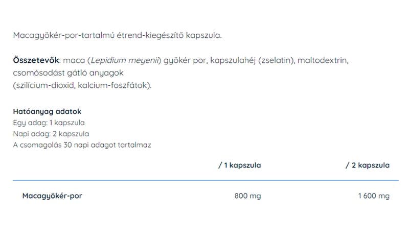 Nutriversum - Maca Root - 60 Kapsler