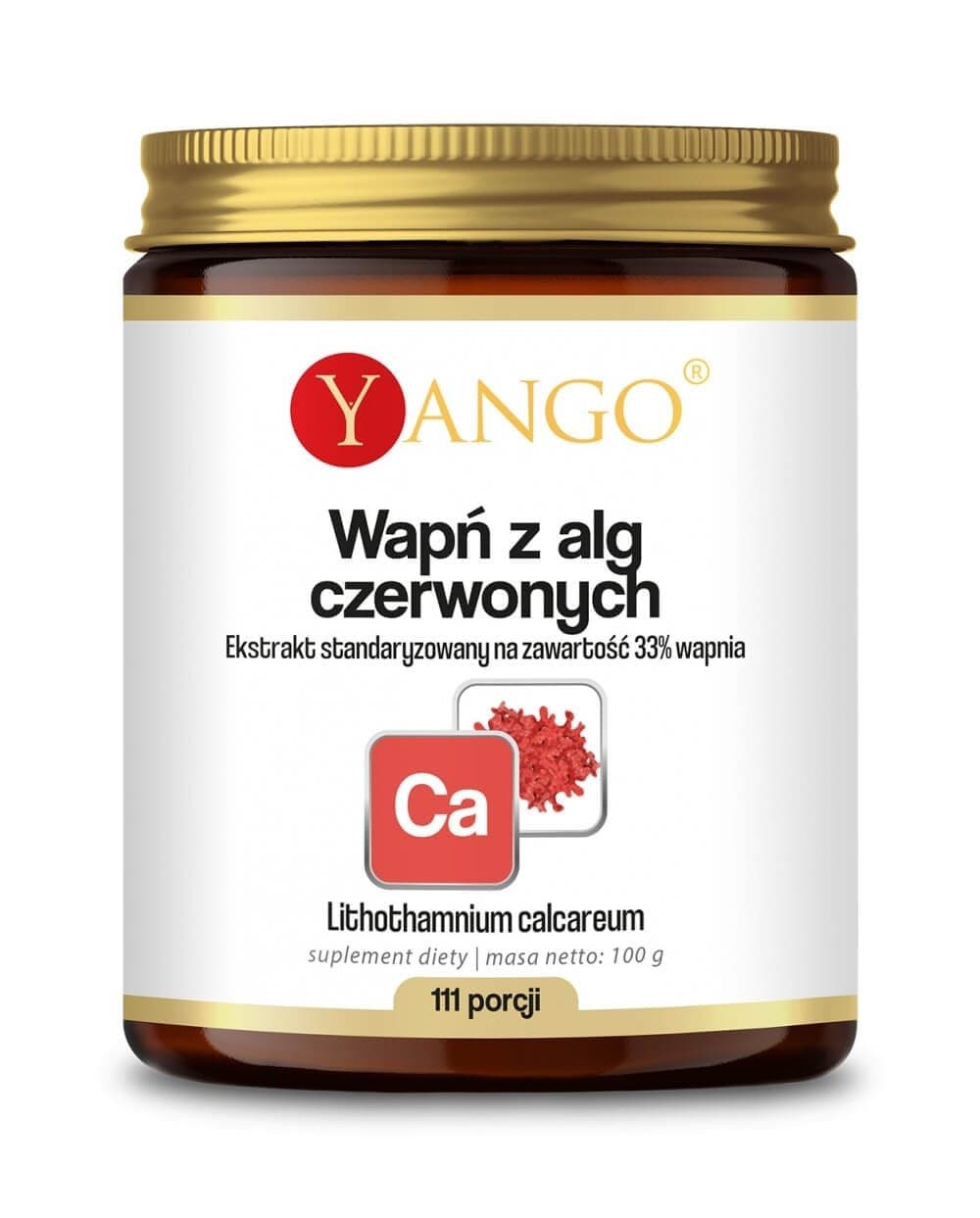 Yango - Calcium From Red Algae – Yango förpackning