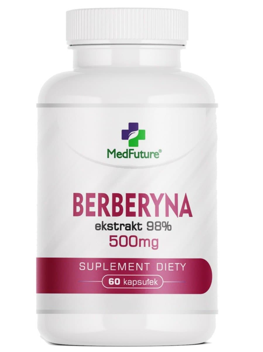 MedFuture - Berberine Extract 98% - 60 Caps – MedFuture förpackning