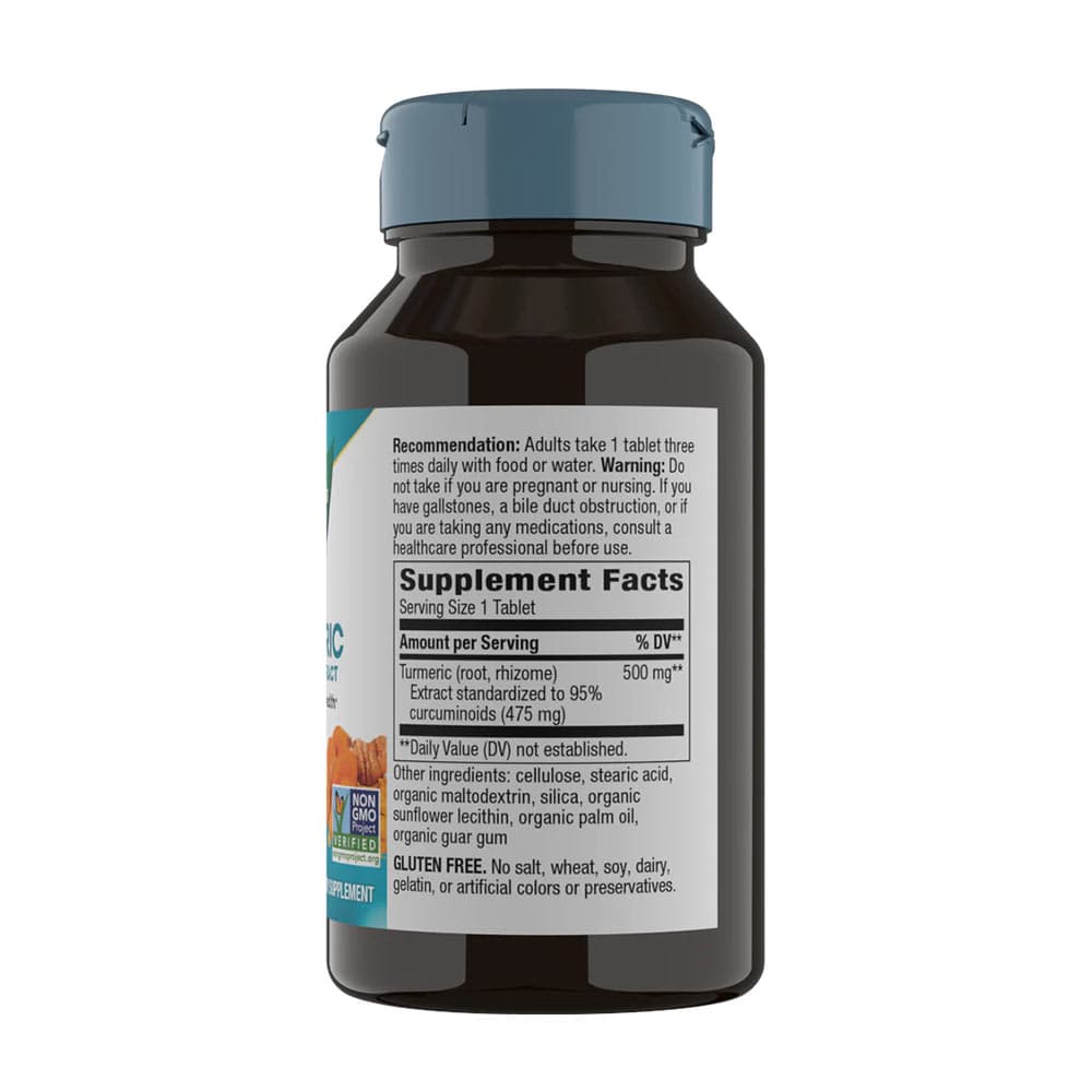 Nature'S Way - Gurkemeja Premium Ekstrakt - 60 Veganske Tabletter